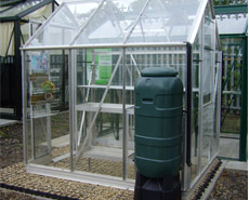 Eco Grid Base system ideal for greenhouses or any garden building